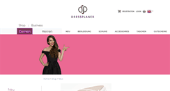 Desktop Screenshot of dressplaner.com